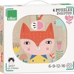 Vilac Rompecabezas Evolutivos Suzy Ultman - ^ Rompecabezas De 12 Piezas