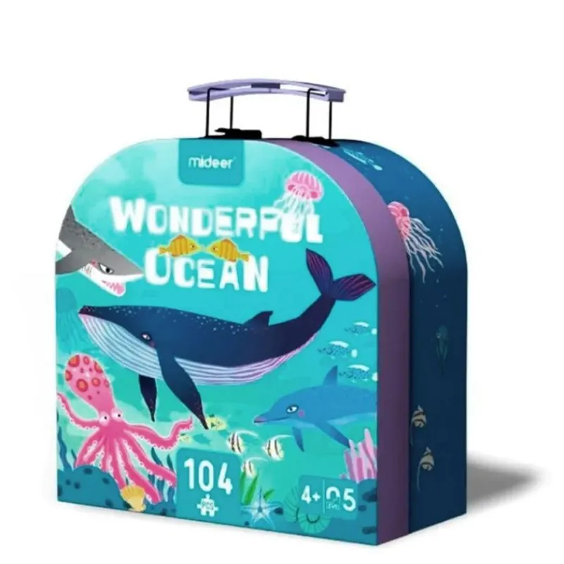 Mideer Rompecabezas Oceano 104 Piezas - ^ Puzzles De 100 A 200 Piezas