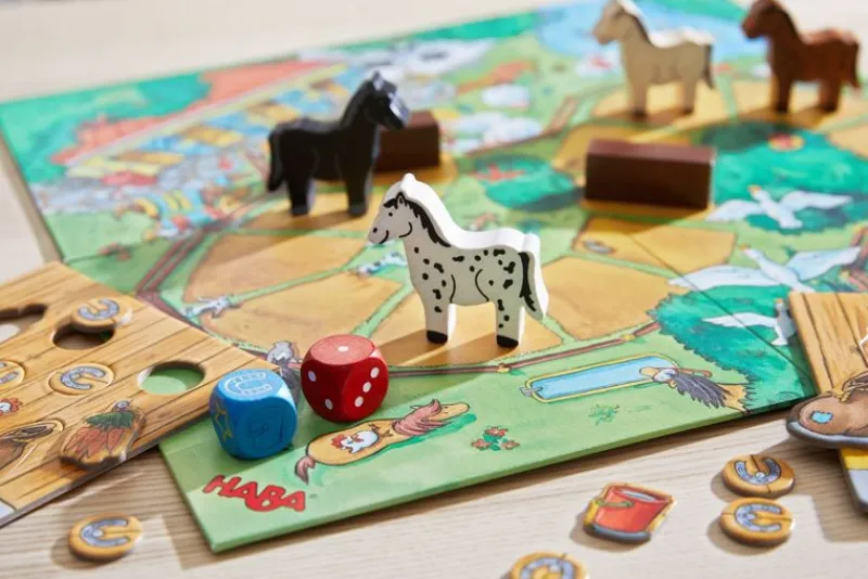 Haba Salto! Salto! Galopones - ^ Juegos De Mesa