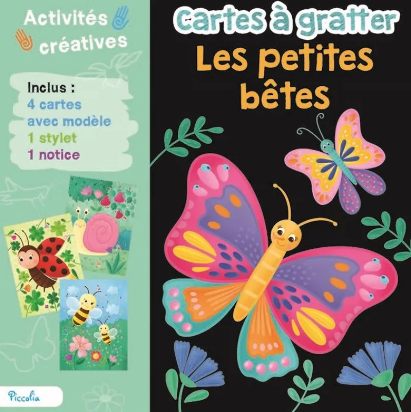 Piccolia Scratch Art Las Pequenas Bestias - ^ Actividades Creativas De Ocio