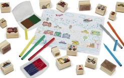 Melissa & Doug Sellos De Vehiculos - ^ Actividades Creativas De Ocio