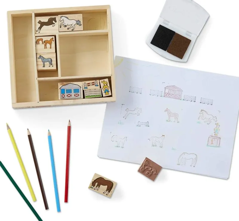 Melissa & Doug Sellos Para Caballos - ^ Actividades Creativas De Ocio