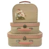 Egmont Toys Set De 3 Maletas Cervatillo - ^ Cajas De Juguetes Y Muebles De Almacenamiento