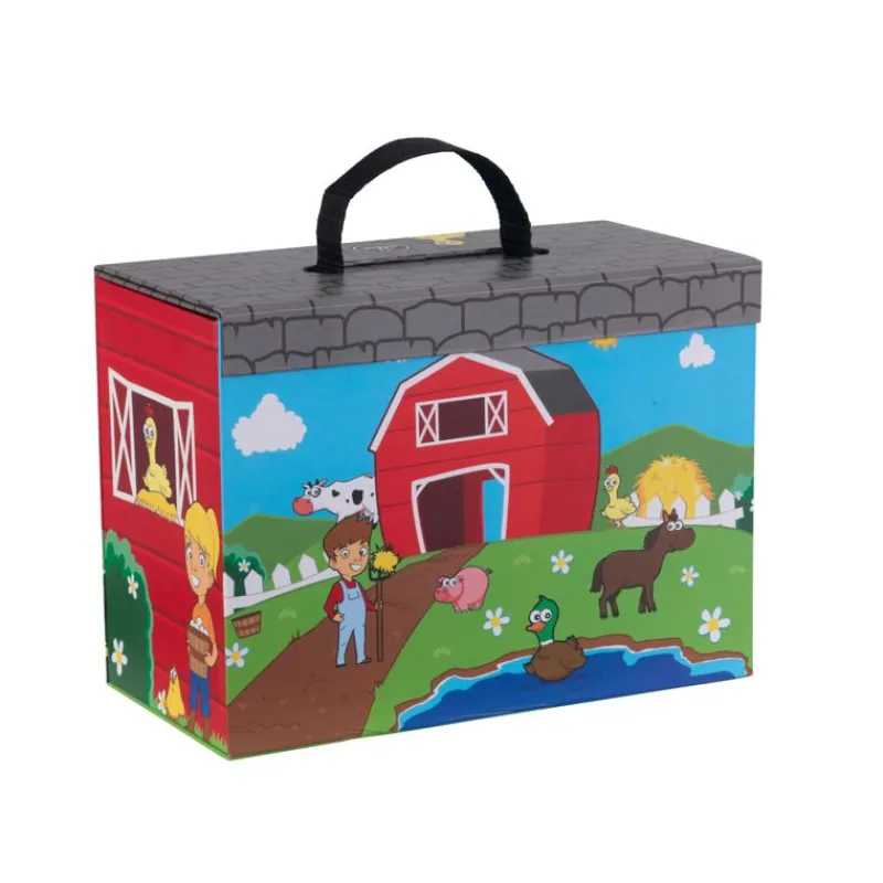 Kidkraft Set De Juego - En La Granja - ^ Granja, Safari Y Caballos