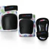 Kiddimoto Set De Proteccion Infantil Dotty M En Color Pastel - ^ Cascos Y Guantes