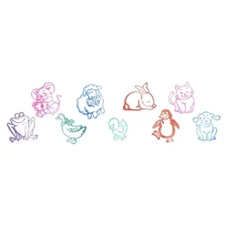 Goki Set De Sellos De Animales - ^ Actividades Creativas De Ocio