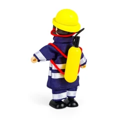 Bigjigs Toys Set Muñecos Bomberos - ^ Los Bomberos, La Policía