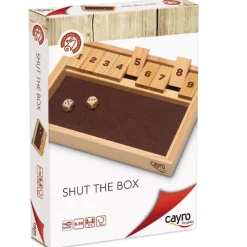 Cayro Shut The Box - Juego De Dados - ^ Juegos De Cartas Y Dados