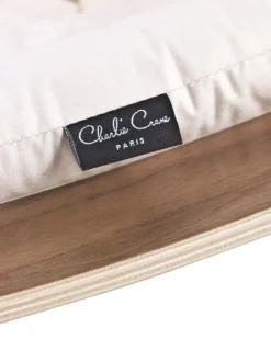 Charlie Crane Silla De Bebe Levo En Nogal - Blanco - ^ Mobiliario De Guarderia