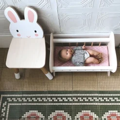 Tender Leaf Toys Silla Infantil De Madera Conejo De 30 X 30 X 47,5 Cm - ^ Escritorios, Mesas Y Sillas