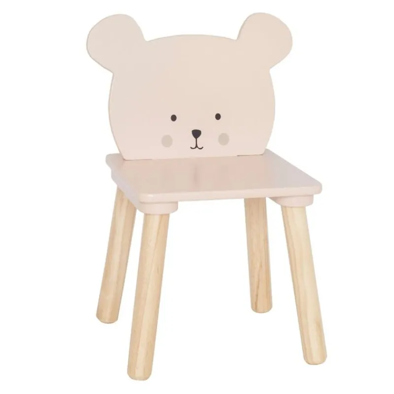 JaBaDaBaDo Silla Oso De Madera ^ Escritorios, Mesas Y Sillas