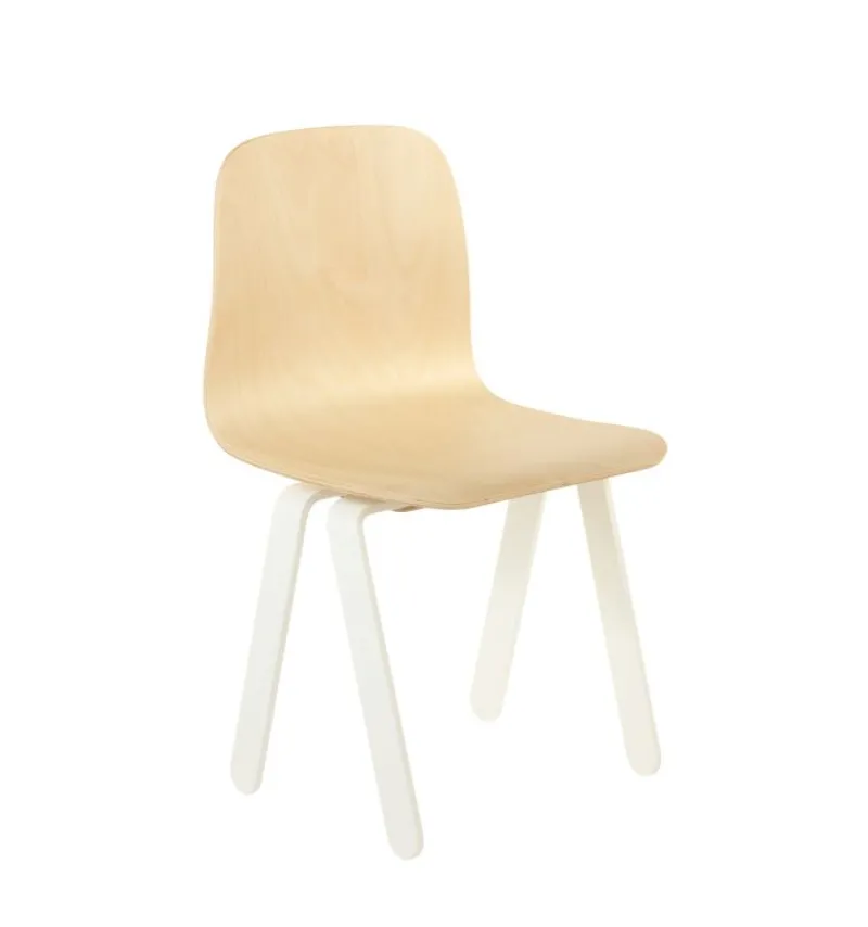 In2wood Silla Para Niños De 2 A 6 Anos - Blanco - ^ Escritorios, Mesas Y Sillas