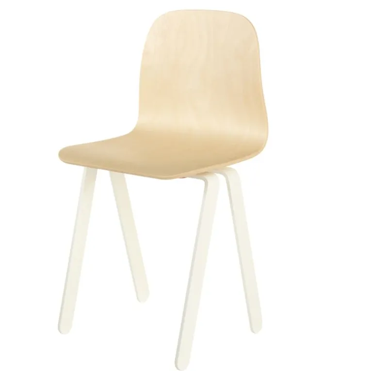 In2wood Silla Para Niños De 6 A 10 Anos - Blanco - ^ Escritorios, Mesas Y Sillas