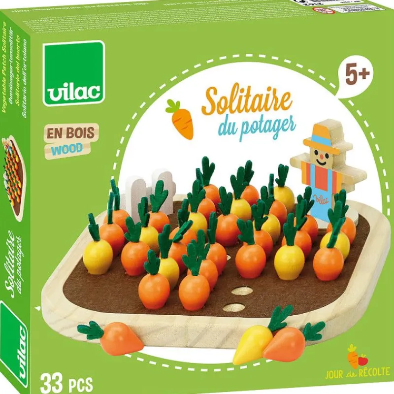 Vilac Solitaire Du Potager - ^ Juegos De Puzzle, Estrategia Y Logica