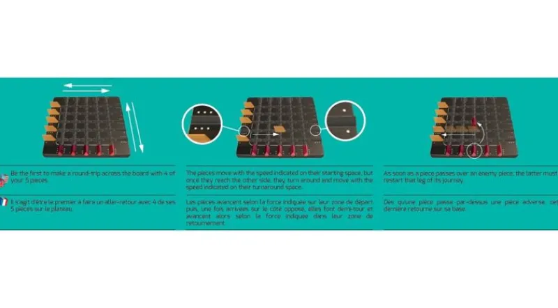 Gigamic Squadro Mini - ^ Juegos De Puzzle, Estrategia Y Logica