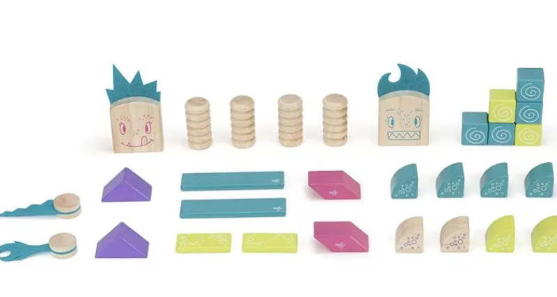 Tegu Sticky Monsters Frijoles Y Tumtum - ^ Imanes, Libros Magnéticos Y Juegos Magnéticos