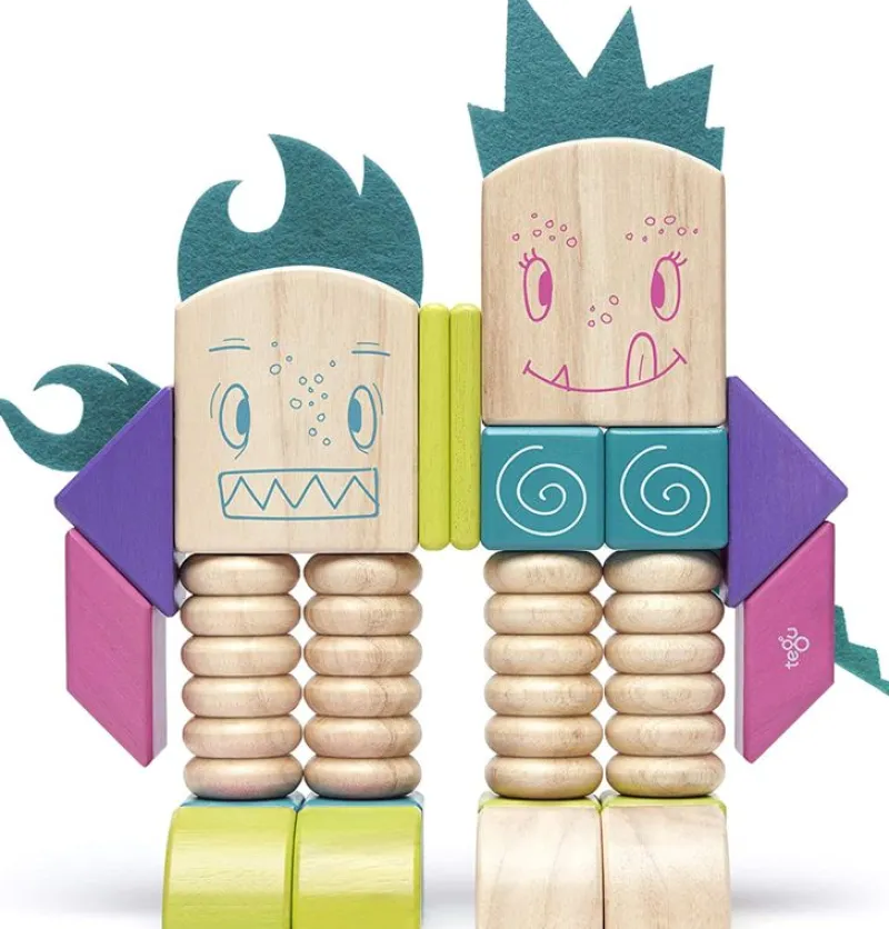 Tegu Sticky Monsters Frijoles Y Tumtum - ^ Imanes, Libros Magnéticos Y Juegos Magnéticos