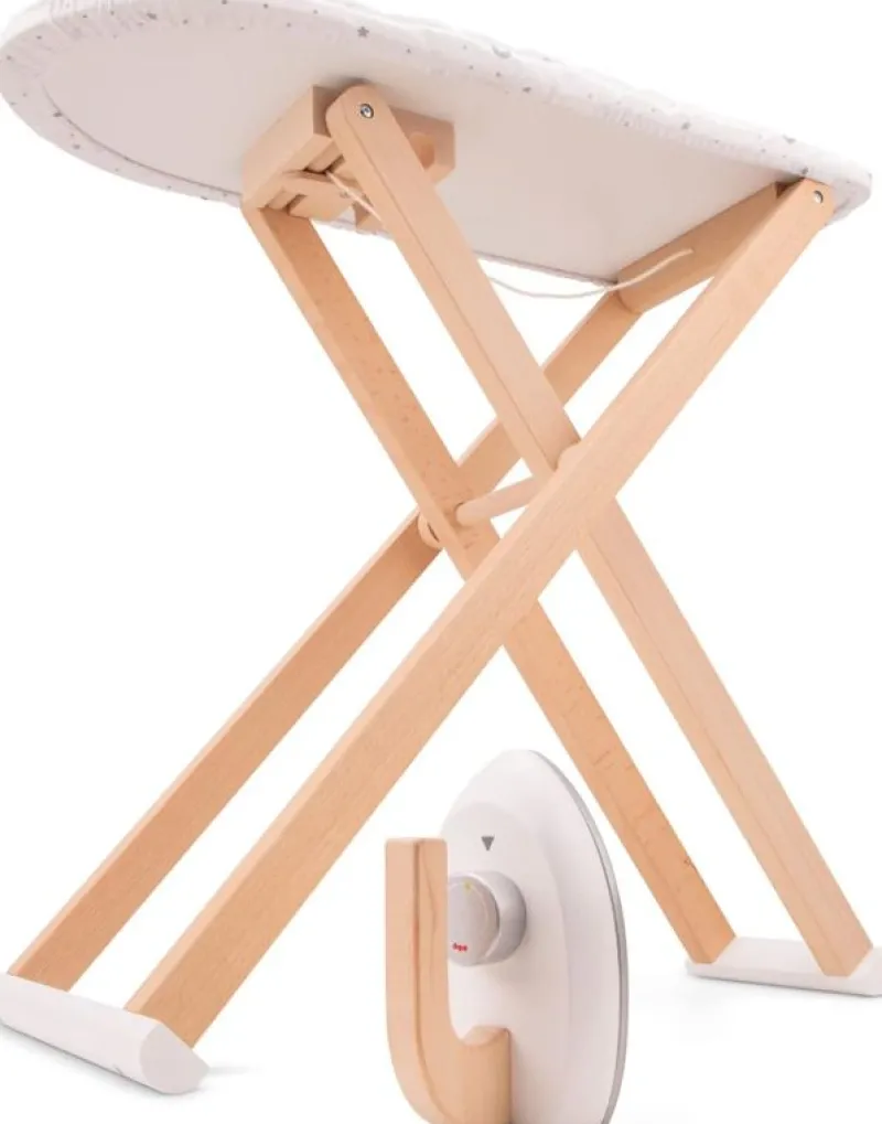 New Classic Toys Tabla De Planchar De Madera - ^ Limpieza, Tareas Domésticas, Costura...