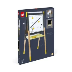 Janod Tablero Ajustable Gris Y Amarillo - ^ Cuadros, Caballetes...