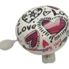 Kiddimoto Timbre De La Bicicleta Del Amor - ^ Cascos Y Guantes