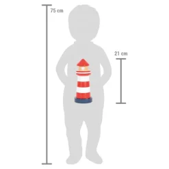 Small foot company Torre Apilable Faro Gran Oceano - ^ Bloques Y Juguetes Apilables