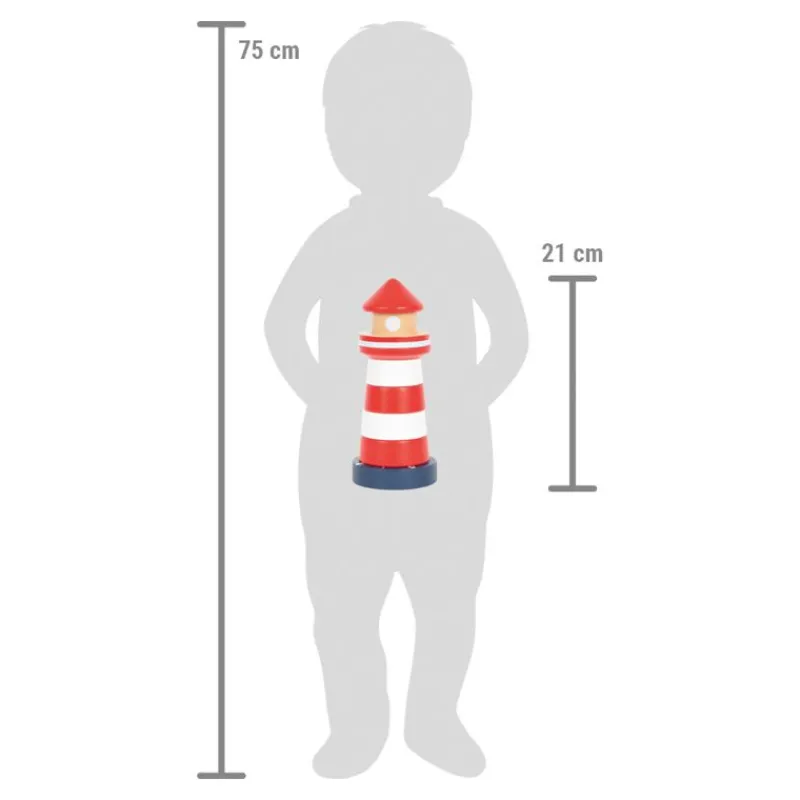 Small foot company Torre Apilable Faro Gran Oceano - ^ Bloques Y Juguetes Apilables