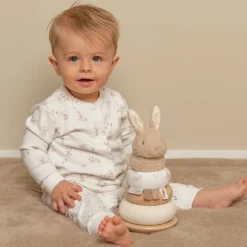 Little Dutch Torre De Anillos Apilables Baby Bunny - ^ Bloques Y Juguetes Apilables