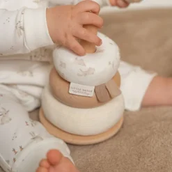 Little Dutch Torre De Anillos Apilables Baby Bunny - ^ Bloques Y Juguetes Apilables