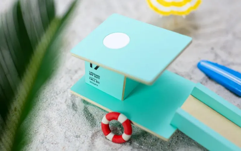 Candylab Toys Torre De Playa Teal Santa Monica - ^ Circuitos Routiers, Garajes, Estaciones-Servicios...