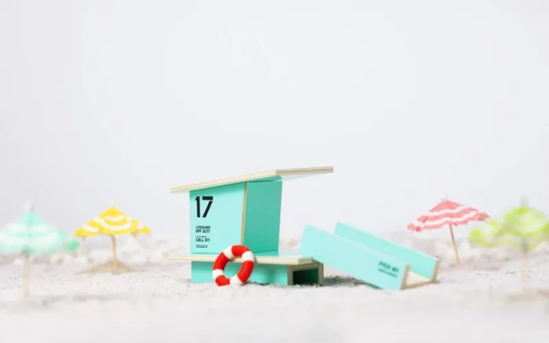 Candylab Toys Torre De Playa Teal Santa Monica - ^ Circuitos Routiers, Garajes, Estaciones-Servicios...
