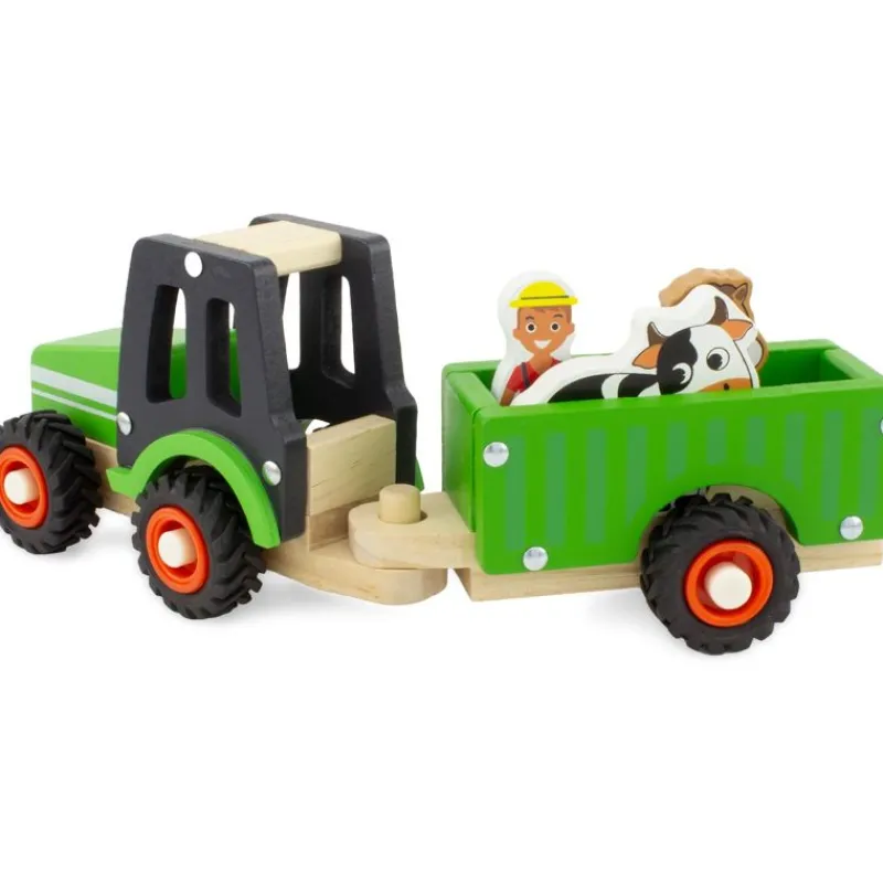 Ulysse Tractor Y Remolque Verde - ^ Grúas, Tractores, Aviones...