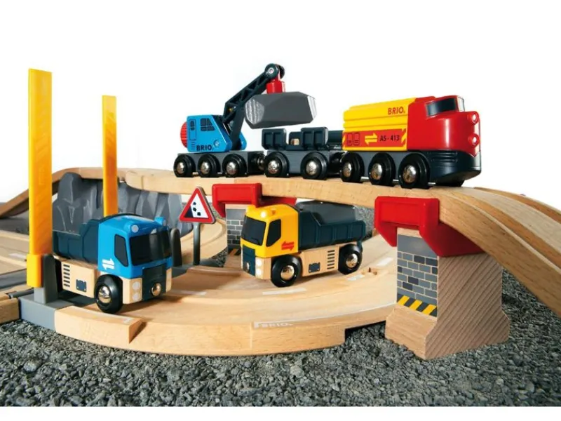 Brio Transporte De Rocas Por Ferrocarril Ciruit - ^ Rutas Del Tren Brio