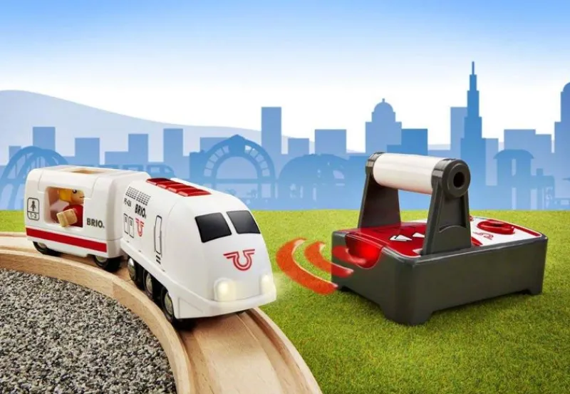 Brio Tren De Pasajeros Radiocontrolado - ^ Locomotoras, Vagones Y Trenes Brio
