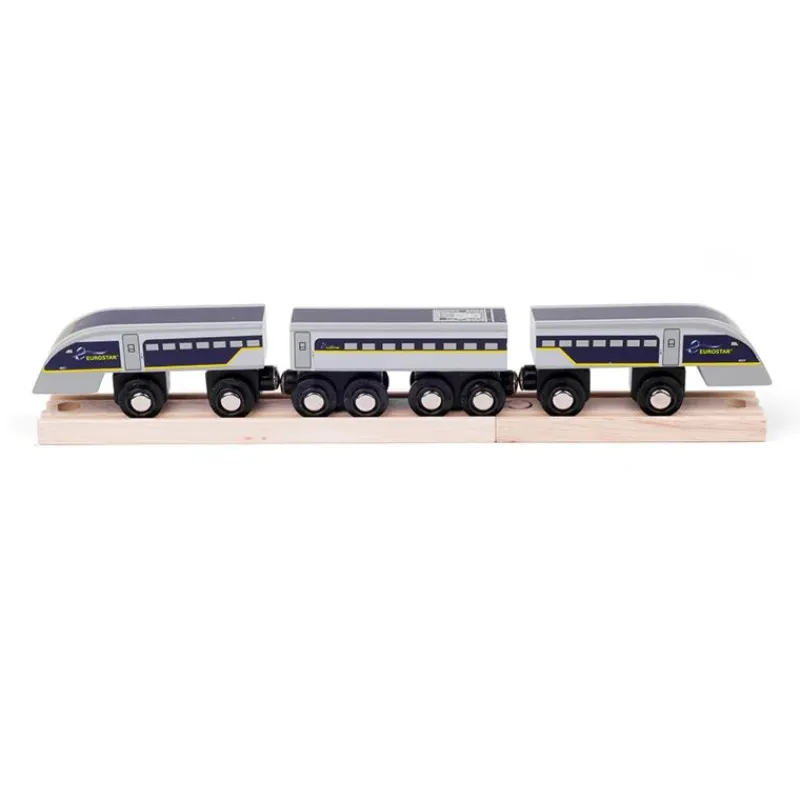 Bigjigs Toys Tren Eurostar E320 - ^ Locomotoras, Vagones Y Trenes Brio
