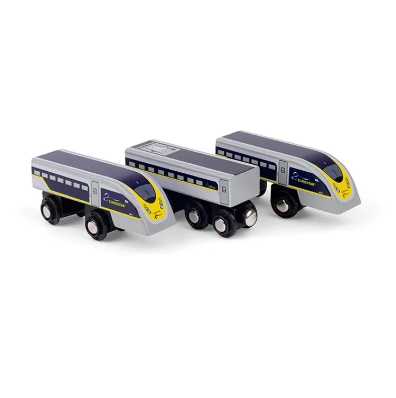 Bigjigs Toys Tren Eurostar E320 - ^ Locomotoras, Vagones Y Trenes Brio