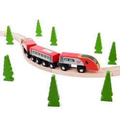 Bigjigs Toys Tren Virgin Pendolino - ^ Locomotoras, Vagones Y Trenes Brio
