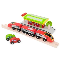 Bigjigs Toys Tren Virgin Pendolino - ^ Locomotoras, Vagones Y Trenes Brio