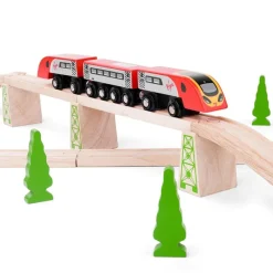 Bigjigs Toys Tren Virgin Pendolino - ^ Locomotoras, Vagones Y Trenes Brio
