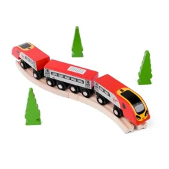 Bigjigs Toys Tren Virgin Pendolino - ^ Locomotoras, Vagones Y Trenes Brio