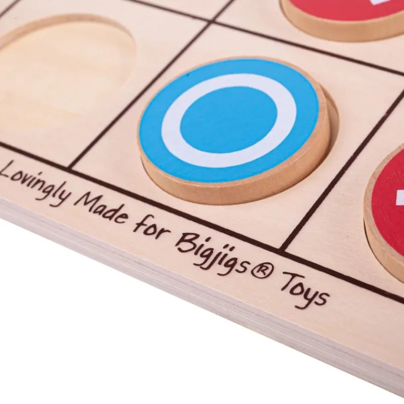 Bigjigs Toys Tres En Raya - ^ Juegos De Puzzle, Estrategia Y Logica