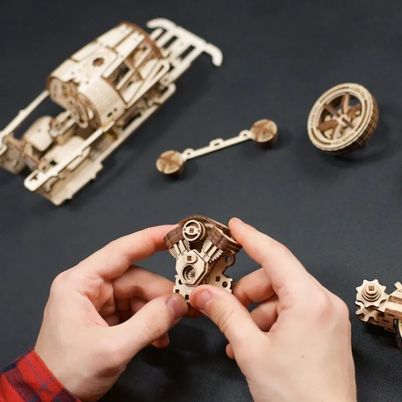 Ugears Tricar Ugr-S Modelo Mecanico - ^ Descubrimiento De La Ciencia
