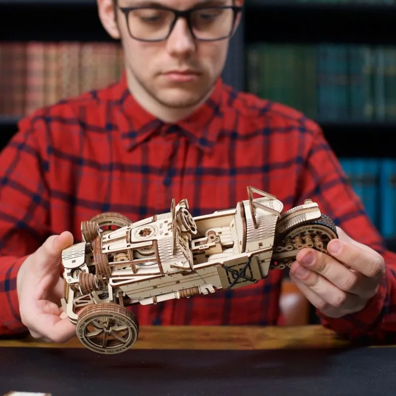 Ugears Tricar Ugr-S Modelo Mecanico - ^ Descubrimiento De La Ciencia
