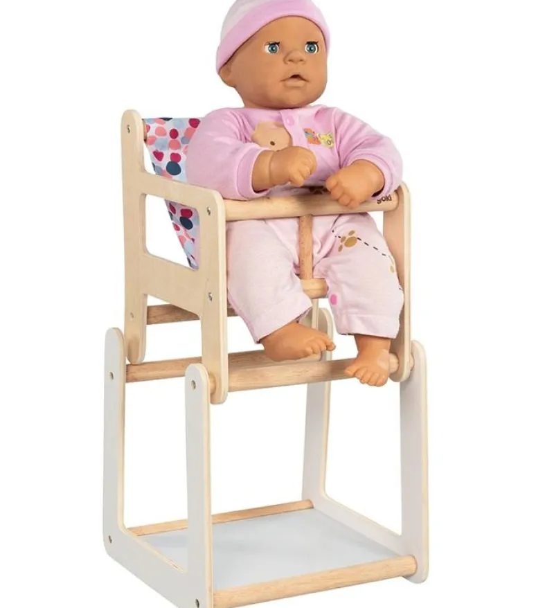 Goki Trona Para Muñecas Con Mesa 2 En 1 - ^ Cunas, Sillas De Paseo, Cochecitos...