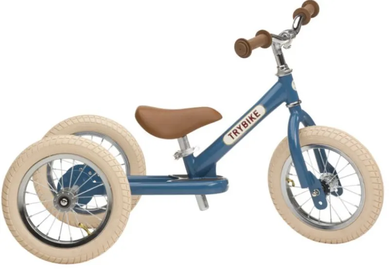 Trybike Draisienne 2 En 1 Azul Petroleo - ^ Draisiennes Y Bicicletas De Madera