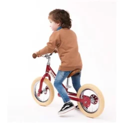 Trybike Draisienne 2 En 1 Rojo - ^ Draisiennes Y Bicicletas De Madera