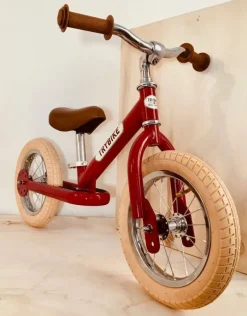 Trybike Draisienne 2 En 1 Rojo - ^ Draisiennes Y Bicicletas De Madera