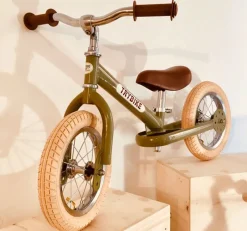 Trybike Draisienne Acero Verde Vintage - ^ Draisiennes Y Bicicletas De Madera