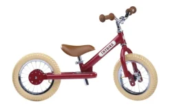 Trybike Draisienne Acero Rojo Vintage - ^ Draisiennes Y Bicicletas De Madera