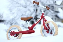 Trybike Draisienne Acero Rojo Vintage - ^ Draisiennes Y Bicicletas De Madera