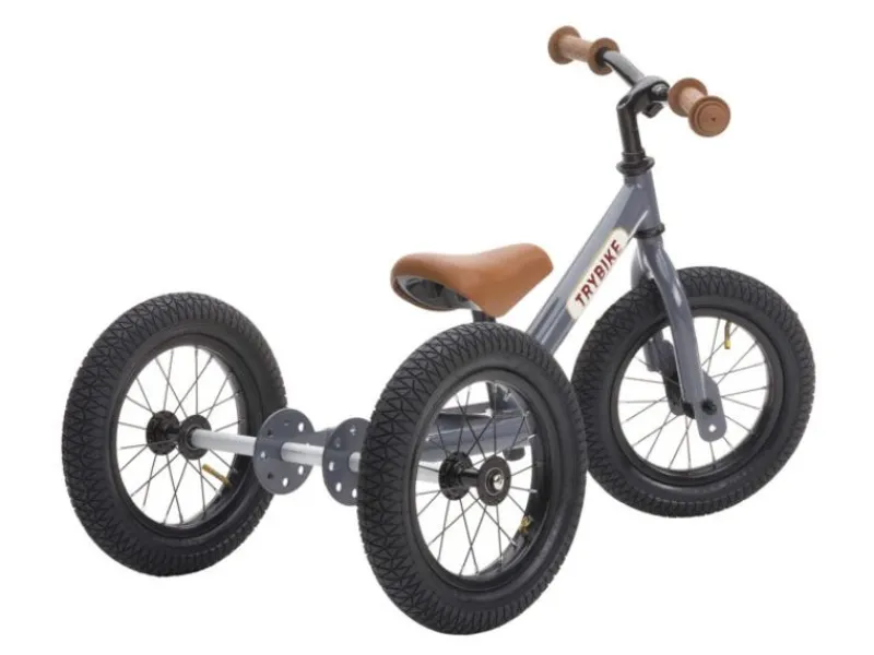 Trybike Draisienne Evolutive 2 En 1 Gris Antracita - ^ Draisiennes Y Bicicletas De Madera